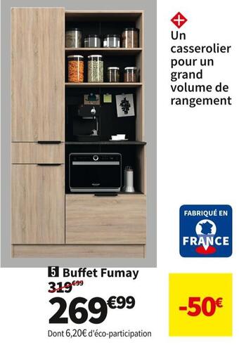 Conforama Buffet fumay offre