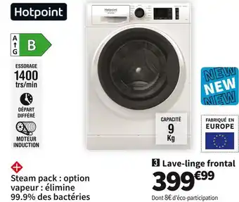 Conforama Hotpoint lave-linge cnm119458wkfr offre
