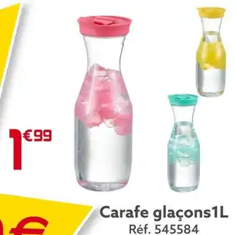 Gifi Carafe glaçons 1l offre