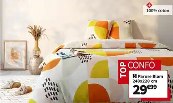 Conforama Parure blom 240x220 cm offre