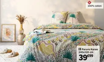 Conforama Parure karoo 240x220 cm offre