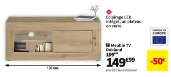 Conforama Meuble tv oakland offre