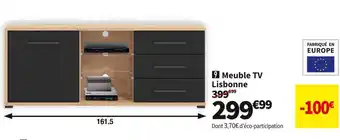 Conforama Meuble tv lisbonne offre