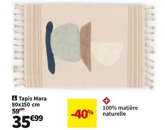 Conforama Tapis mara offre