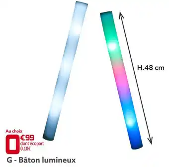 Bâton lumineux
