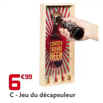 Jeu du décapsuleur