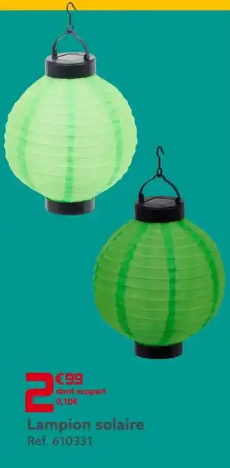 Gifi Lampion solaire offre
