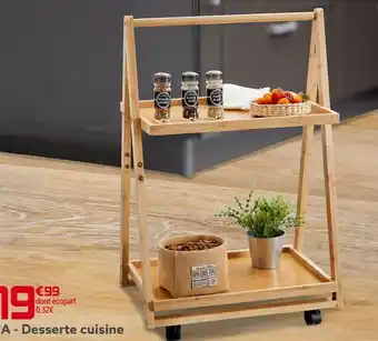 Gifi Desserte cuisine offre