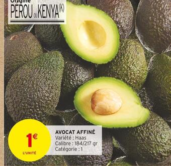 Intermarché Avocat affiné offre