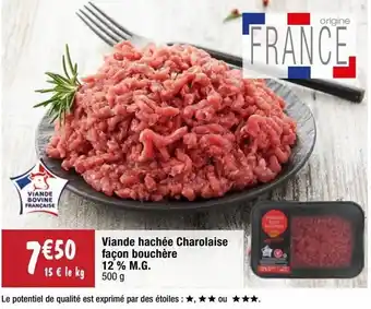 Migros Viande hachée offre