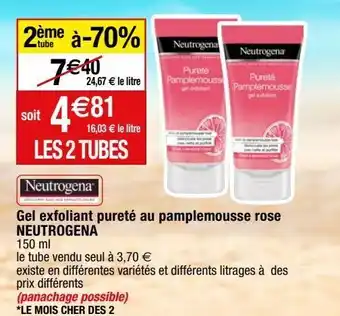 Exfoliant neutrogena