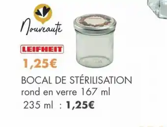 BOCAL DE STÉRILISATION