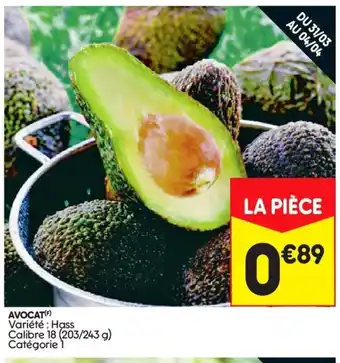 Leader Price Avocat offre