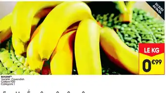 Leader Price Banane offre