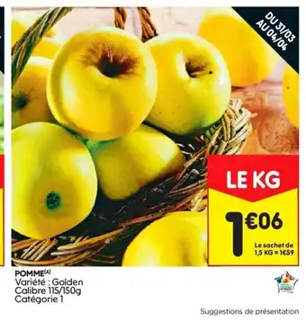 Leader Price Pomme offre