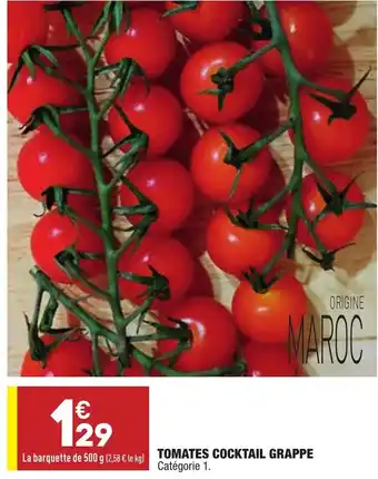 ALDI Tomates Cocktail Grappe offre
