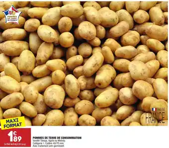 ALDI Pommes de terre de consommation offre
