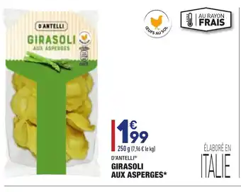 ALDI Girasoli aux Asperges offre