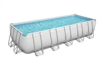Bricomarché Piscine tubulaire power steel- rectangulaire - l640xh132xp274cm offre