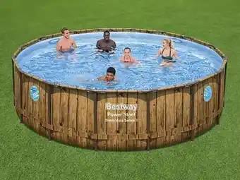 Piscine tubulaire power steel swimvista - ronde - d488xh122cm