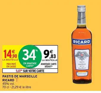 PASTIS DE MARSEILLE RICARD