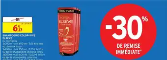 Intermarché SHAMPOOING COLOR-VIVE ELSEVE offre