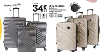 Centrakor LA VALISE 8 ROUES 36x22x55 cm. offre