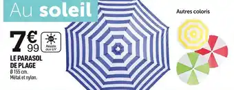 Centrakor LE PARASOL DE PLAGE offre