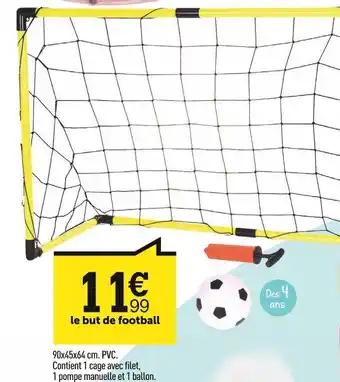Centrakor le but de football offre