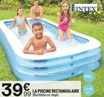 Centrakor LA PISCINE RECTANGULAIRE offre