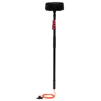Brosse de lavage télescopique ferm