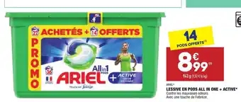 ALDI Lessive en Pods All in One + Active offre