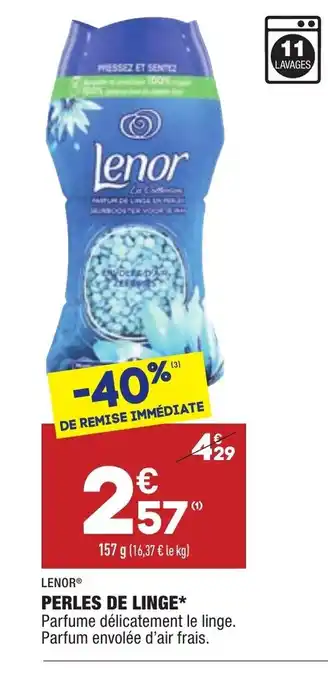ALDI Perles de Linge offre