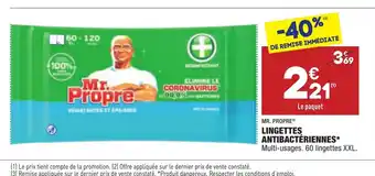 ALDI Lingettes antibacterienne offre