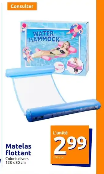 Action Matelas flottant offre