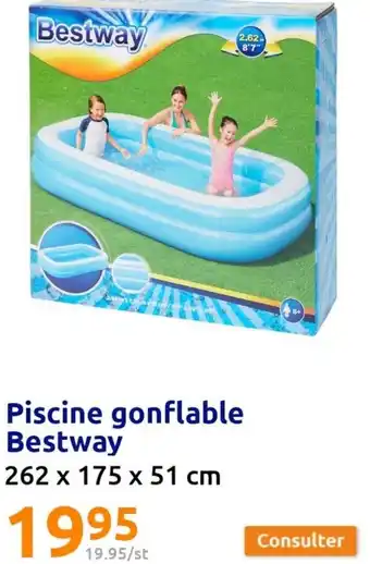 Action Piscine gonflable Bestway offre