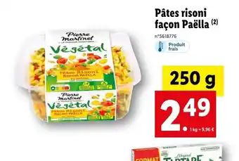 Lidl Pâtes risoni façon Paëlla offre