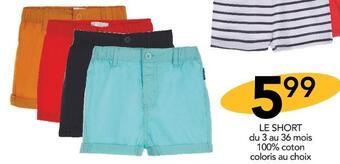 Stokomani Mes petits cailloux le short offre