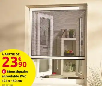 Mr Bricolage Moustiquaire enroulable offre