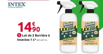 Mr Bricolage Lot de 2 barrière à insectes 1 l offre