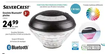 Lidl Enceinte Bluetooth® €3 piscine offre