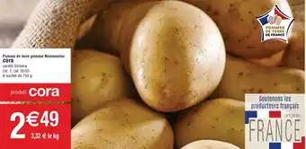 Cora x Carrefour Pomme de terre primeur Noirmoutier cora offre