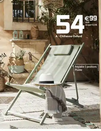 Gifi A - Chilienne Oxford offre