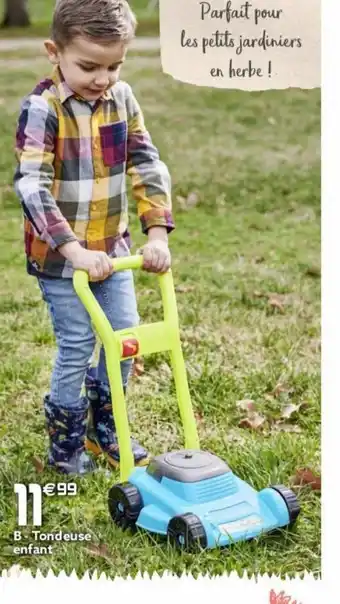 Gifi B-Tondeuse enfant offre