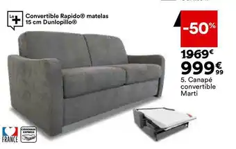 Canapé Convertible Marti