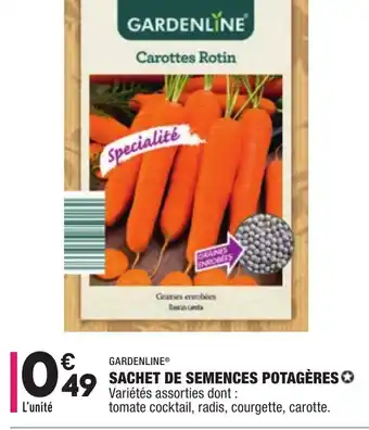 ALDI Sachet de Semences Potagères offre