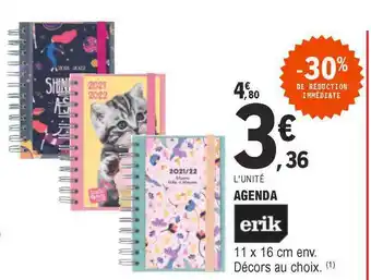 E.Leclerc Agenda Erik offre