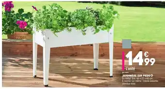 ALDI Jardiniere sur Pieds offre