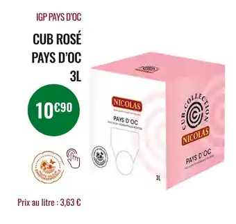 Cub igp pays dâoc