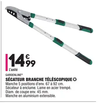 ALDI Sécateur Branche télescopique offre